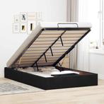 vidaXL Bedframe zonder matras 120x200 cm fluweel zwart, Verzenden, Nieuw