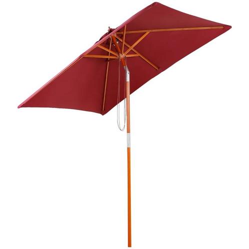 TRUUSK Parasol, Opvouwbare Tuinparasol, Strandparasol, 3-tra, Tuin en Terras, Parasols, Verzenden