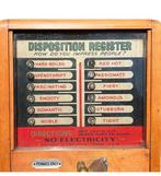 Gokautomaat - Disposition Register - how do you impress, Antiek en Kunst, Antiek | Wandborden en Tegels