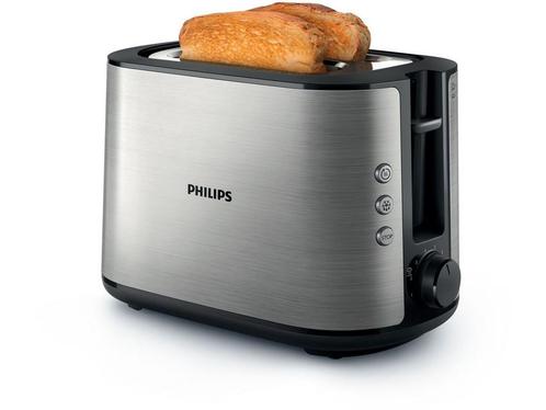 Philips Volledig metalen broodrooster, Elektronische apparatuur, Broodroosters, Zo goed als nieuw, Verzenden