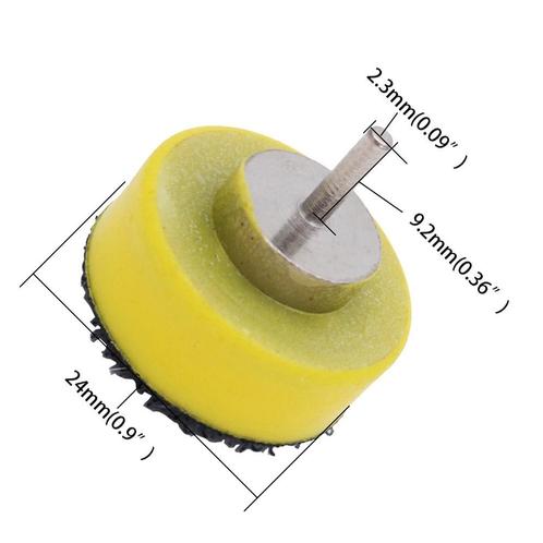 Schuurschijfhouder, 25 mm, voorzien van klittenband, Bricolage & Construction, Outillage | Autres Machines, Envoi
