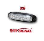 911Signal X6 Led Flitser ECER65 EMC IP68 12-24V 5 Jaar Garan, Auto-onderdelen, Ophalen of Verzenden, Nieuw