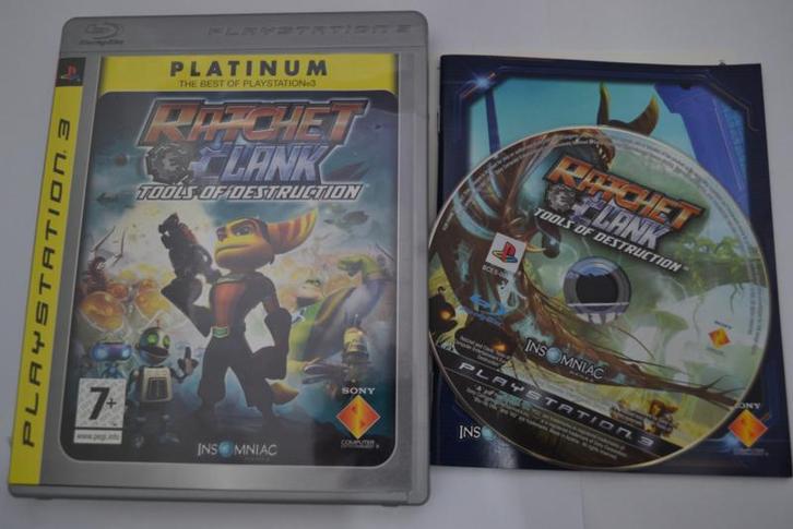 Ratchet & Clank Tools of Destruction - Platinum (PS3), Games en Spelcomputers, Games | Sony PlayStation 3