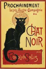 Théophile Alexandre Steinlen - CHAT NOIR - Années 1990, Antiek en Kunst