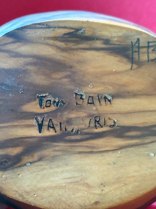 Tony Bain - Vallauris - Tony Bain - Vallauris - Kom - Olive, Antiek en Kunst, Curiosa en Brocante