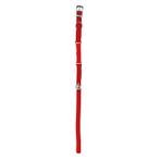 Kattenhalsband rood, 10mm x 30cm met elastiek - kerbl, Nieuw