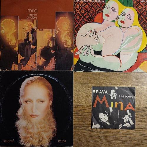 Mina - 4 x albums - LP album (op zichzelf staand item) -, Cd's en Dvd's, Vinyl Singles