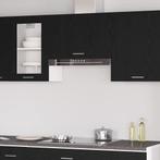 vidaXL Hangkast in Zwart Eiken - 60x31x60 cm, Gemaakt van, Huis en Inrichting, Verzenden, Nieuw