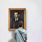 Luis Marín Bosqued (1909-1987) - Retrato de caballero, Antiek en Kunst