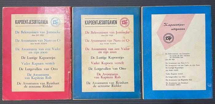 Jommeke 1, 2 en 3 - De jacht op een voetbal, De zingende, Boeken, Stripverhalen