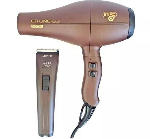 Moser Combipack Genio Pro &amp; Eti Line Plus (Tondeuse), Handtassen en Accessoires, Uiterlijk | Haarverzorging, Nieuw, Verzenden