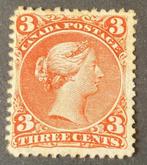 Canada 1868 - SG#58 CV £ 1.600 - 3c brown red