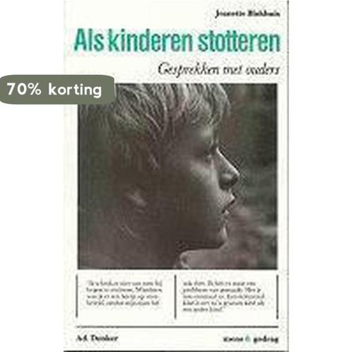 Als kinderen stotteren... / Mens & gedrag 9789061002949, Boeken, Overige Boeken, Gelezen, Verzenden