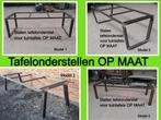 Uw tafelonderstel OP MAAT  - tuintafel - eettafel - bartafel, Tuin en Terras, Tuintafels, Ophalen, Nieuw, Rechthoekig, Metaal