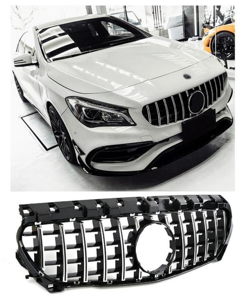 Sport Grille geschikt voor Mercedes C117 CLA-Klasse PANAMERI, Auto diversen, Auto-accessoires, Verzenden