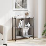 vidaXL Boekenkast 72x28x77,5 cm bewerkt hout grijs sonoma, Huis en Inrichting, Verzenden, Nieuw