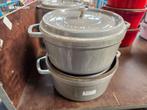 Gietijzeren braadpannen  (2x) STAUB LA COCOTTE, Ophalen, Nieuw