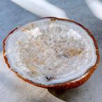 Gesneden kom in Braziliaanse agaat - Hoogte: 193 mm -
