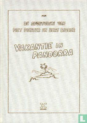 Piet Pienter en Bert Bibber - Vakantie in Pandorra - 1993, Boeken, Stripverhalen, Zo goed als nieuw, Eén stripboek, Verzenden