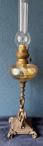 Olielamp - Zamak - Statue als olielamp