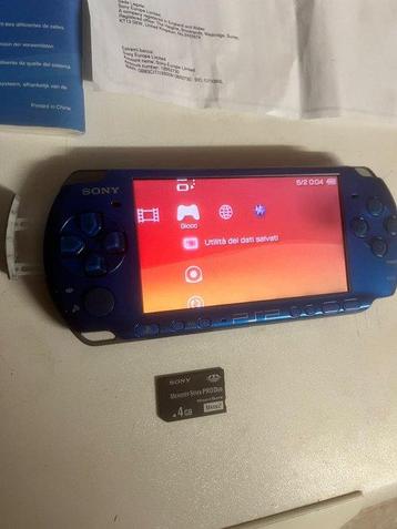 Sony - Playstation Portable (PSP) - PSP 3004 Vibrant Blue beschikbaar voor biedingen