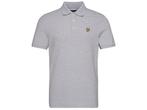 Veiling - Lyle &amp; Scott Plain Polo Shirt Light Grey - S