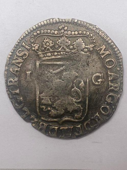 Nederland, Overijssel 1 Gulden 1723 (Zonder Minimumprijs), Postzegels en Munten, Munten | Nederland