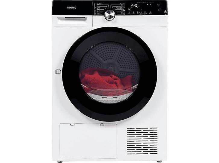 Koenic -  Droogkast Warmtepomp # Ktd 9336 C - Wit, Elektronische apparatuur, Droogkasten, Nieuw, Voorlader, 85 tot 90 cm, Verzenden