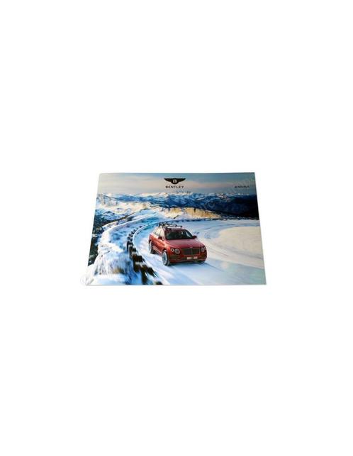 2016 BENTLEY BENTAYGA BROCHURE ENGELS, Boeken, Auto's | Folders en Tijdschriften, Ophalen of Verzenden
