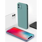 iPhone 11 Pro Max Square Silicone Hoesje - Zachte Matte Case, Nieuw, Verzenden