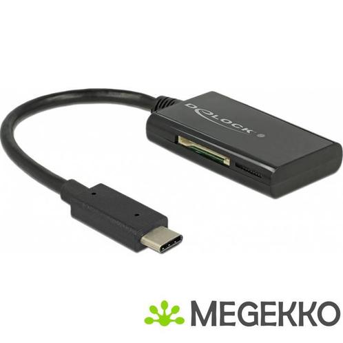 DeLOCK 91740 USB 3.0 (3.1 Gen 1) Type-C Zwart, Informatique & Logiciels, Cartes réseau, Envoi
