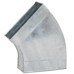 Rechthoekige (instort) bocht 45º horizontaal - 170mm x 70mm, Bricolage & Construction, Verzenden