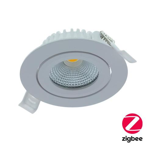IP54 LED inbouwspot 5 Watt RGB+CCT Wit, Huis en Inrichting, Lampen | Spots, Nieuw, Inbouw, Verzenden