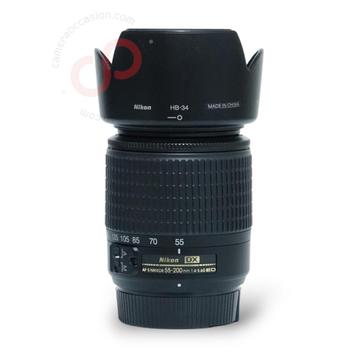 Nikon 55-200mm 4.0-5.6 G ED AF-S DX nr. 2675 disponible aux enchères