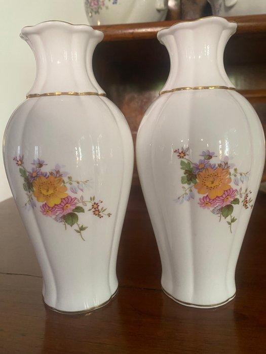 Royal Crown Derby - Vaas (2) - Derby Posies - Botanisch, Antiek en Kunst, Antiek | Glaswerk en Kristal