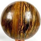 Tigereye Exceptional large AAA Tigereye sphere - Hoogte:, Collections