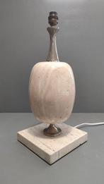 Lampe - Couleur ivoire - Travertin, Antiek en Kunst