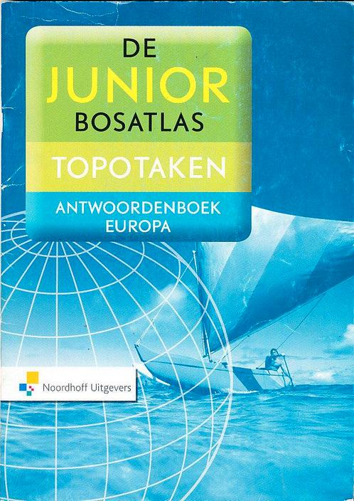 Topotaken Europa Antwoorden bij 6e Junior Bosatlas, Boeken, Schoolboeken, Verzenden