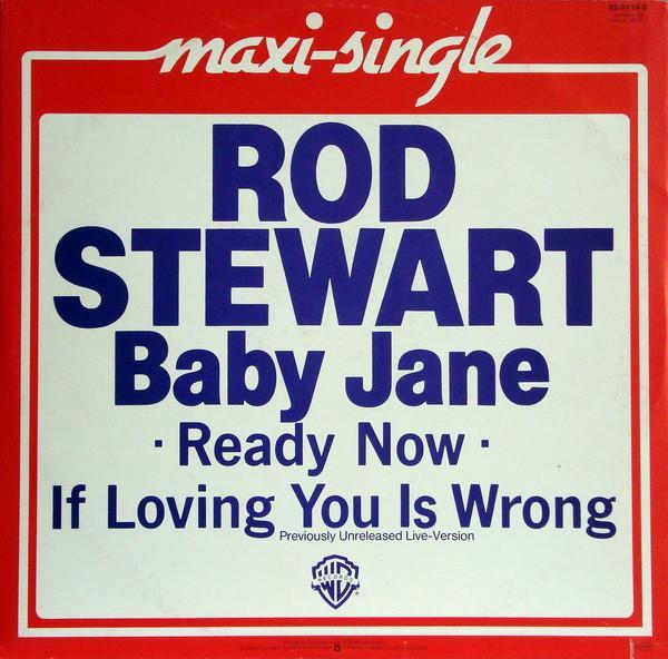 Rod Stewart - Baby Jane, Cd's en Dvd's, Vinyl | Pop, Gebruikt, Verzenden