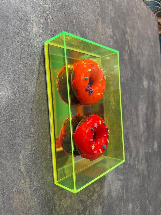 KIRAS - KIRASdonuts -Le ciambelle!, Antiek en Kunst, Kunst | Schilderijen | Modern