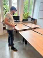 Refurbished Duo Bureau - Elektrisch Verstelbare Duo Werkplek, Huis en Inrichting, Bureaus, Verzenden, In hoogte verstelbaar, Zo goed als nieuw
