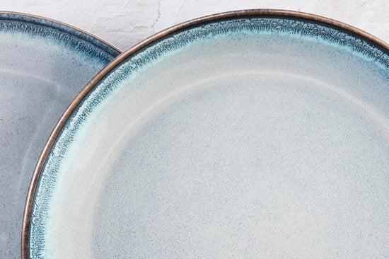 2dekans | bord GENESIS Ø27cm - 6 stuks - Sea, Huis en Inrichting, Keuken | Servies, Ophalen of Verzenden