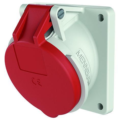 Mennekes 16A 4P CEE Industriële Stopcontact 400V IP44 - 3072, Doe-het-zelf en Bouw, Elektriciteit en Kabels, Verzenden