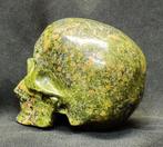 Jaspis Menselijke schedel, met de hand bewerkt in, Verzamelen, Mineralen en Fossielen