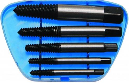 Bgs Technic 5-delige screw extractor set, maten 1-5, Auto diversen, Autogereedschap, Verzenden