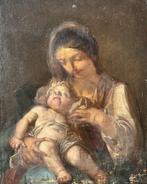 Italiaanse school (XVII) - Madonna And Child, Antiek en Kunst