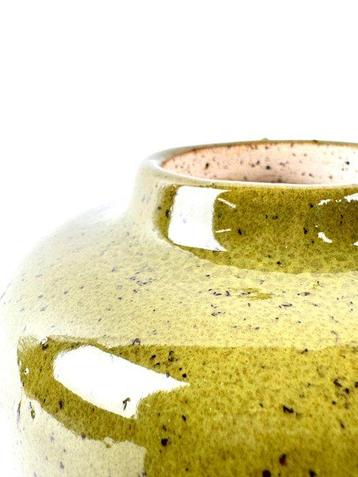 Contemporain Récipient - Grès - 2025 - Olive Form - Sandra