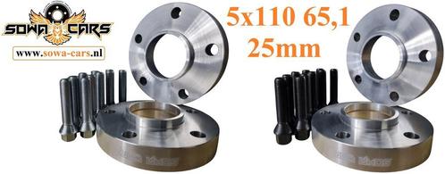 Spacers 25mm Alfa Romeo Opel Saab 5x110 65,1 Spoorverbreders, Auto diversen, Tuning en Styling, Ophalen of Verzenden