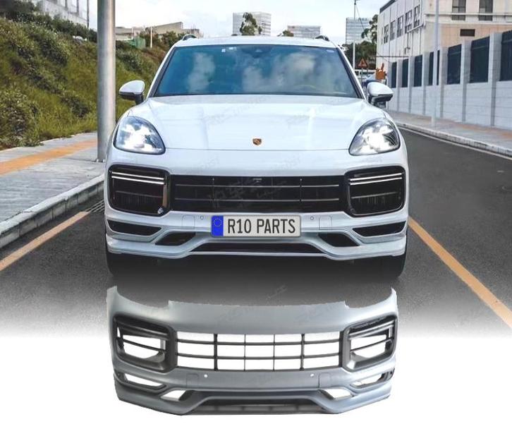 PARE CHOCS FRONTAL PORSCHE CAYENNE 18-23 LOOK TURBO, Autos : Pièces & Accessoires, Carrosserie & Tôlerie, Envoi