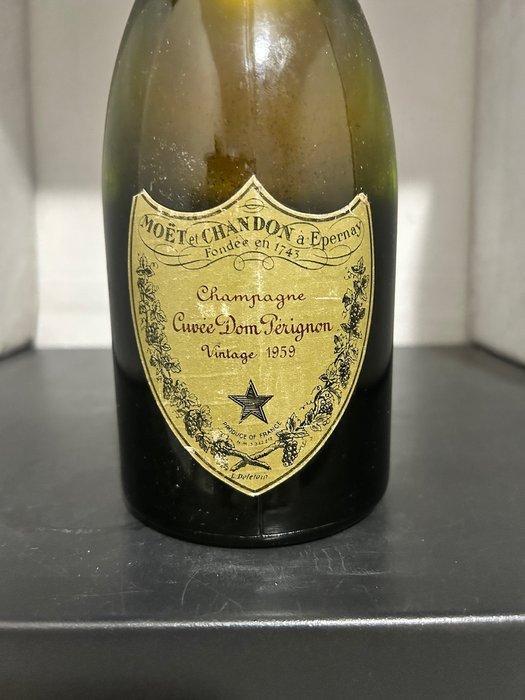 1959 Moët & Chandon, Dom Perignon - Champagne Brut - 1 Fles, Verzamelen, Wijnen
